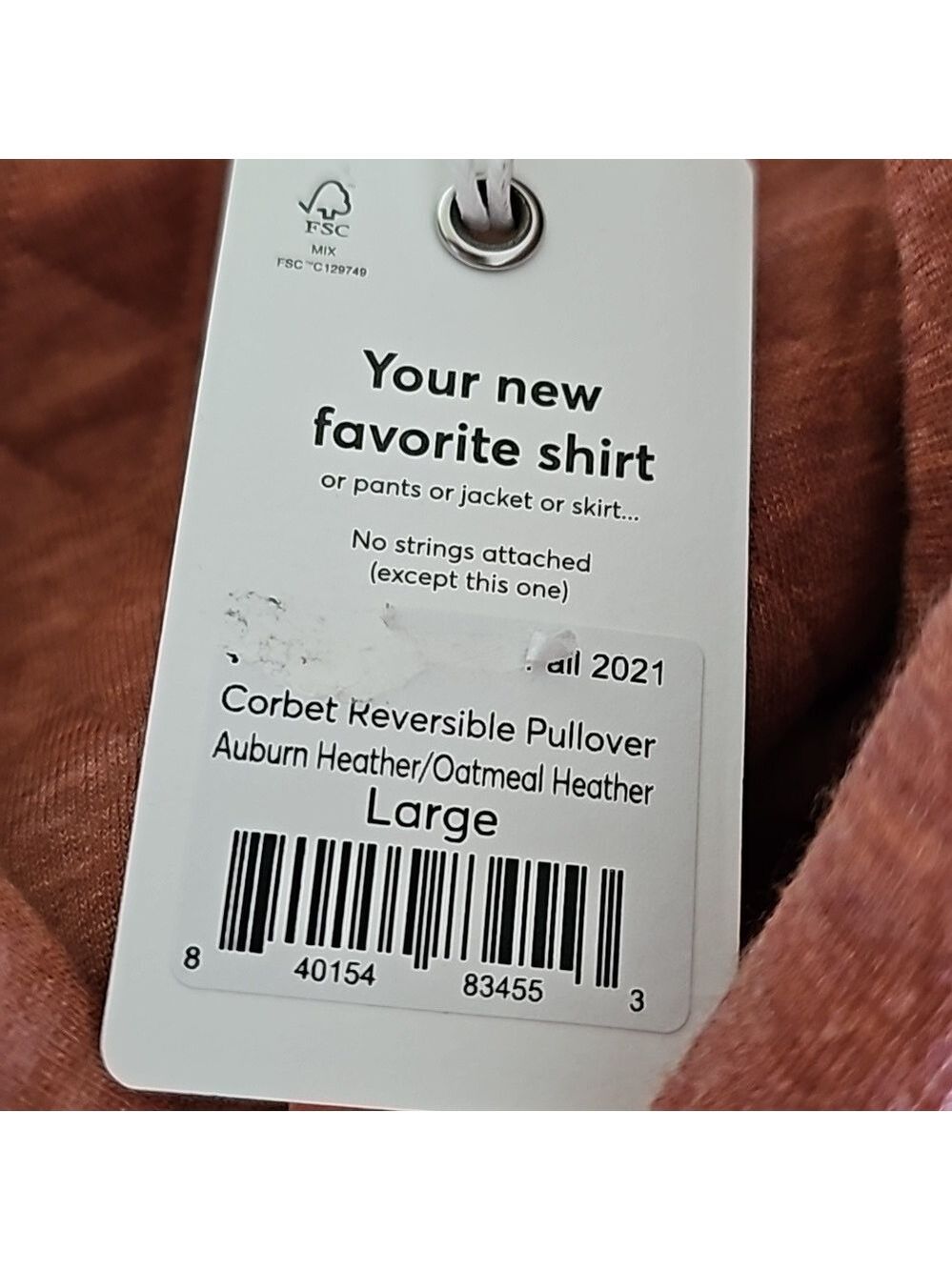 Marine Layer Corbet Reversible Pullover - Picture 6 of 6